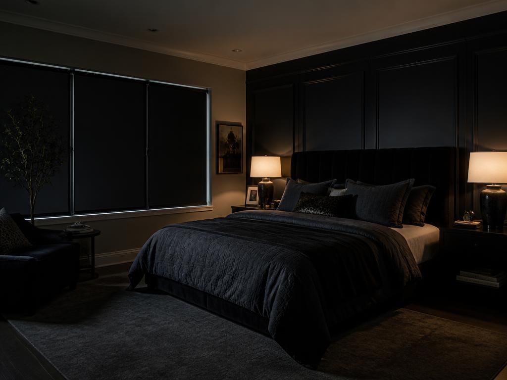 NOIR COLLECTION Room Darkening Shades