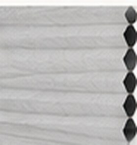 Blackout cellular shade fabric swatch