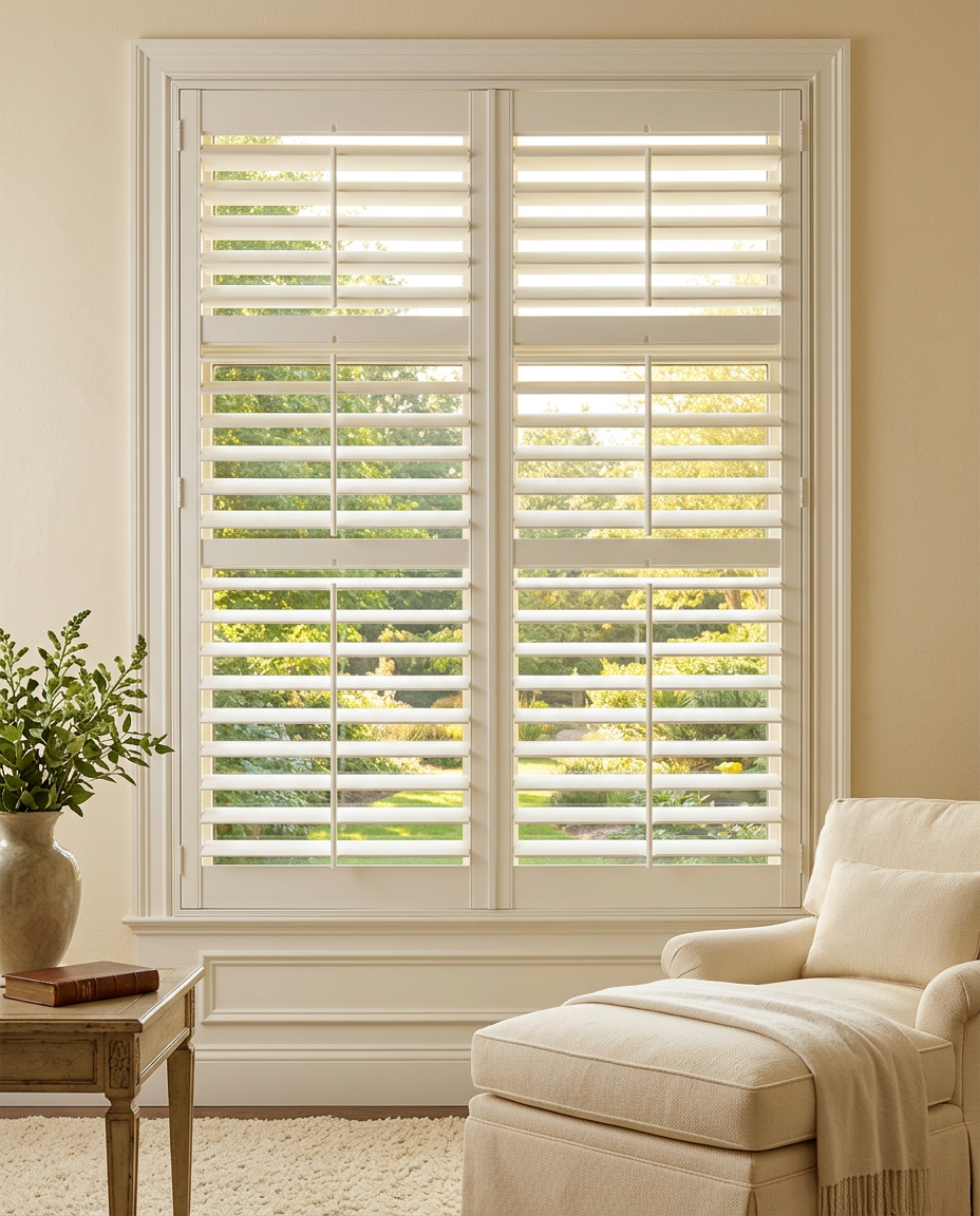 Wide Louver shutters